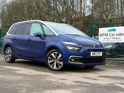 Blue Used 2017 Citroën Grand C4 Picasso Feel MPV | £7,995 (Fair price)