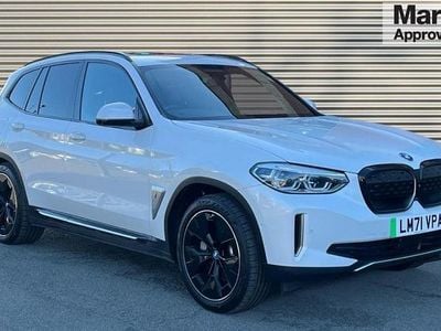White Used 2021 BMW iX3 Comfort Edition SUV | £25,398 (Fair price)