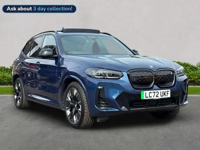 Used BMW iX3 M Sport 210 kW (286 HP) 2022 Blue SUV