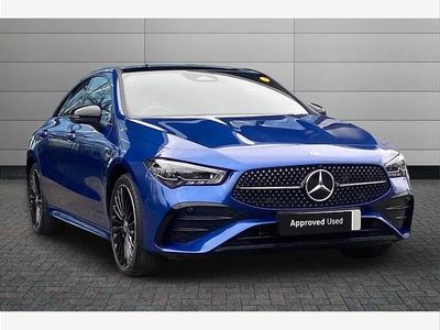 Used Mercedes CLA250e AMG Line Premium Plus 218 HP (160 kW) 2025 Blue Sedan