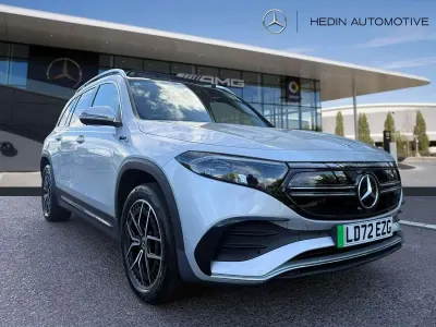 Used Mercedes EQB350 AMG Line Premium 214 kW (292 HP) 2022 Silver SUV
