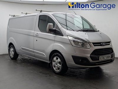Silver Used 2018 Ford Transit Custom Limited Van | £12,550 (Good price)