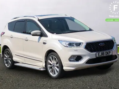 Used Ford Kuga Vignale 180 HP (132 kW) 2018 White SUV