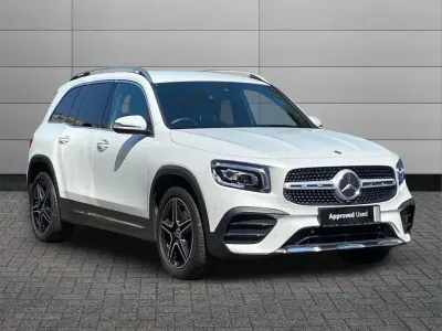 Used Mercedes GLB200 AMG Line Premium 163 HP (119 kW) 2023 White SUV