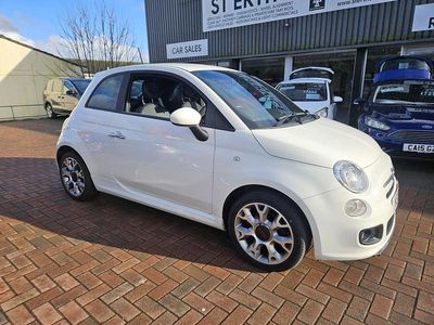 Used Fiat 500 S 69 HP (50 kW) 2015 White Hatchback