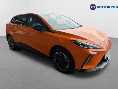 Used MG MG4 EV Trophy 319 kW (435 HP) 2023 Orange Hatchback