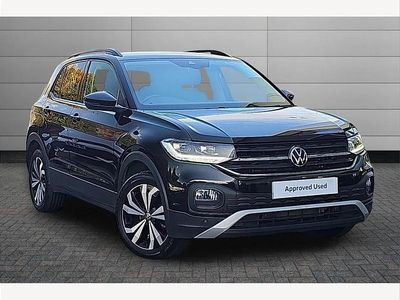 Used VW T-Cross Black Edition 110 HP (80 kW) 2021 Black SUV