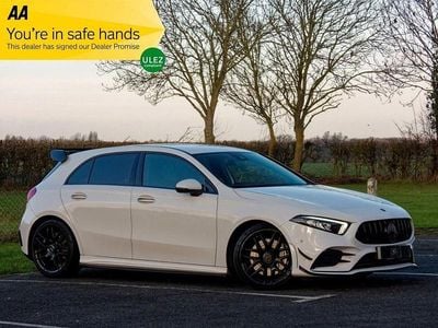 White Used 2019 Mercedes A35 AMG Premium Hatchback | £19,495 (Expensive)