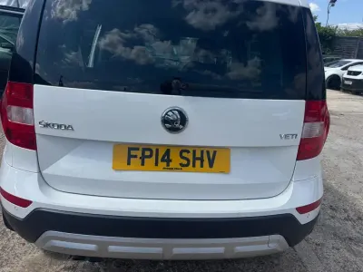 Used Skoda Yeti Elegance 2014 White SUV