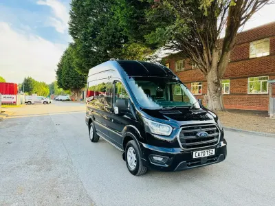 Used Ford Transit Limited 130 HP (95 kW) 2020 Black Van