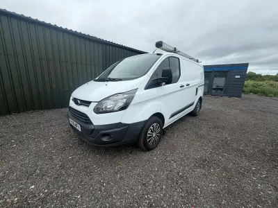 Used Ford Transit Custom 100 HP (73 kW) 2016 White Van