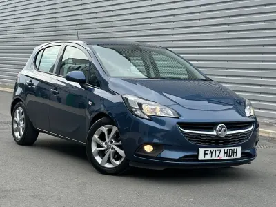 Used Vauxhall Corsa 2017 Blue Hatchback