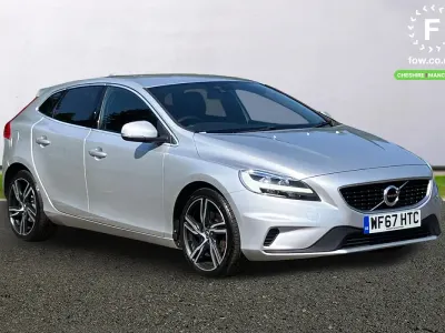 Used Volvo V40 R-Design Pro 2017 Silver Hatchback