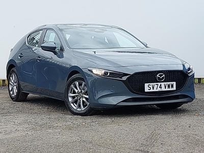 Used Mazda 3 Center-Line 186 HP (136 kW) 2024 Grey Hatchback