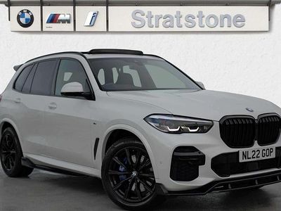 White Used 2022 BMW X5 M Sport SUV | £45,692 (Good price)