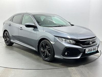 Grey Used 2018 Honda Civic SR Hatchback | £9,780 (Fair price)