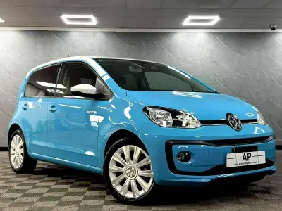 Used VW up! high up! 2019 Blue Hatchback