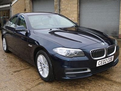 Used BMW 520 2015 Blue Sedan