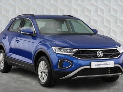 Blue Used 2023 VW T-Roc Life SUV | £22,015 (Fair price)