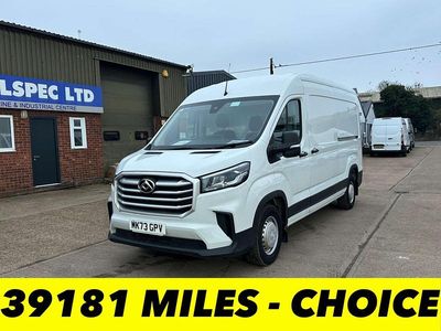 Used Maxus V90 163 HP (119 kW) 2023 White Van