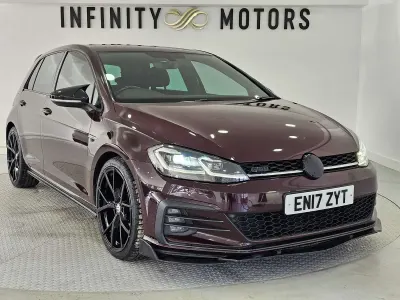 Used VW Golf VII GTD 184 HP (135 kW) 2017 Black Hatchback