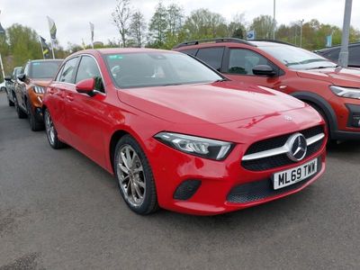 Used Mercedes A180 Executive 136 HP (100 kW) 2019 Red Hatchback