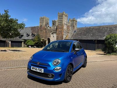 Blue Used 2016 Fiat 500 S Hatchback | £4,995 (Fair price)