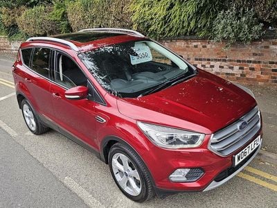 Used Ford Kuga ST-Line X 150 HP (110 kW) 2017 Red SUV