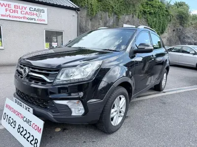 Used SsangYong Korando 178 HP (130 kW) 2018 Black Estate