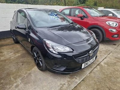 Used Vauxhall Corsa Edition 75 HP (55 kW) 2017 Black Hatchback