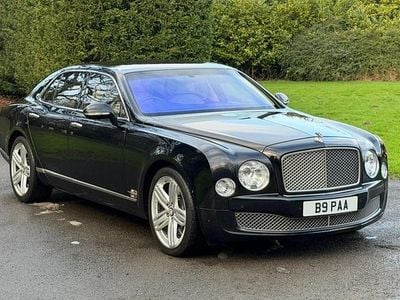 Used Bentley Mulsanne 505 HP (371 kW) 2012 Black Sedan