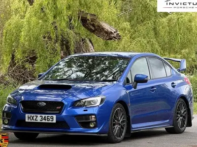 Used Subaru WRX STI 2015 Blue Sedan