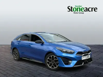 Used Kia ProCeed GT-Line 160 HP (117 kW) 2024 Blue Estate