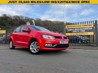 Used VW Polo SE 60 HP (44 kW) 2015 Red Hatchback