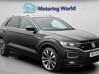 Used VW T-Roc R-line 150 HP (110 kW) 2021 Black SUV
