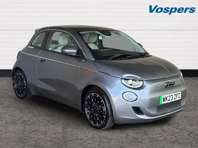 Używany Fiat 500e La Prima 86 kW (118 KM) 2023 Szary Hatchback