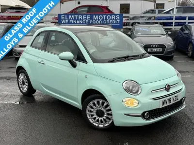 Gebraucht Fiat 500 Lounge 69 PS (50 kW) 2018 Grün Kleinwagen