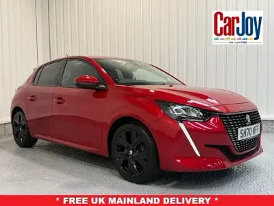 Used Peugeot 208 Allure Premium 100 HP (73 kW) 2020 Red Hatchback