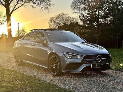 Grey Used 2022 Mercedes CLA200 AMG Line Premium Plus Coupe | £26,490 (Expensive)