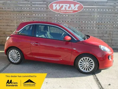 Used Vauxhall Adam Glam 87 HP (63 kW) 2016 Red Hatchback
