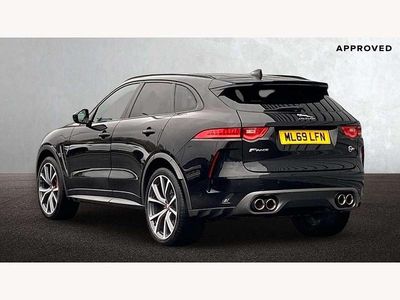 Used Jaguar F-Pace Supercharged 550 HP (404 kW) 2020 Santorini black SUV