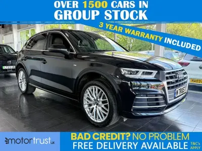 Used Audi Q5 S-Line 190 HP (139 kW) 2019 Black SUV
