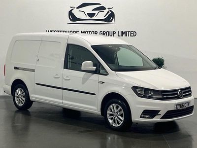 Used VW Caddy Maxi Highline 102 HP (75 kW) 2017 White MPV