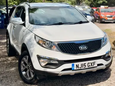 Used Kia Sportage 2015 White SUV