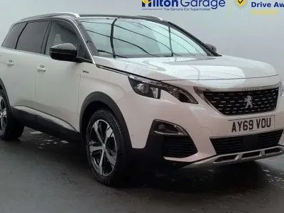 Used Peugeot 5008 GT-line 129 HP (94 kW) 2019 White SUV