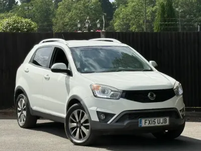 Used SsangYong Korando Limited 2015 White SUV