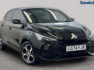 Metallic black pearl Used 2024 MG MG3 Trophy Hatchback | £13,990 (Fair price)