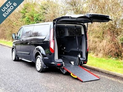 used Ford Tourneo Custom L2 LWB 4 Seat + Twin Wheelchair Disabled Access Vehicle