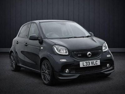 Used Smart ForFour Brabus 90 HP (66 kW) 2017 Black Hatchback