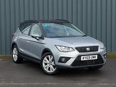 Used Seat Arona SE Technology 95 HP (69 kW) 2020 Silver SUV